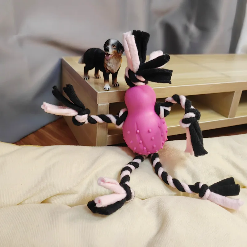 Puppy Rope Rubber Body Toys ၁
